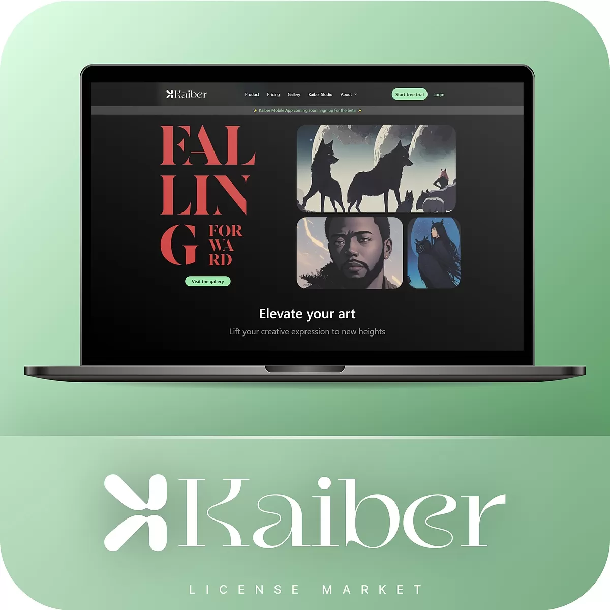 خرید اکانت کایبر Kaiber AI با ایمیل شما (با 91% تخفیف)