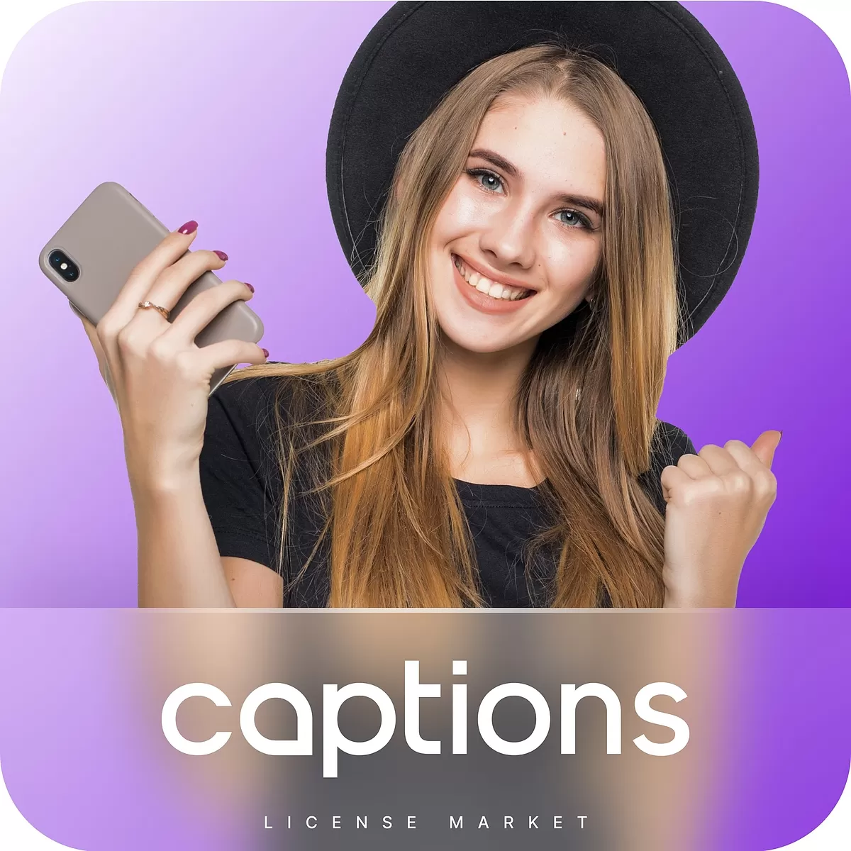 خرید اکانت Captions کپشنز پرمیوم با ایمیل شما (ارزان)