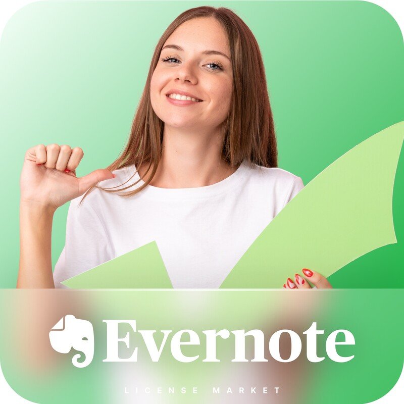 خرید اکانت Evernote اورنوت پرمیوم با ایمیل شما (ارزان)