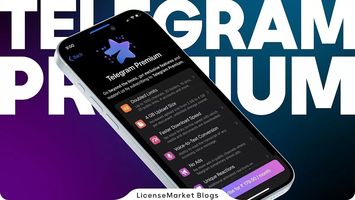 اکانت تلگرام پرمیوم