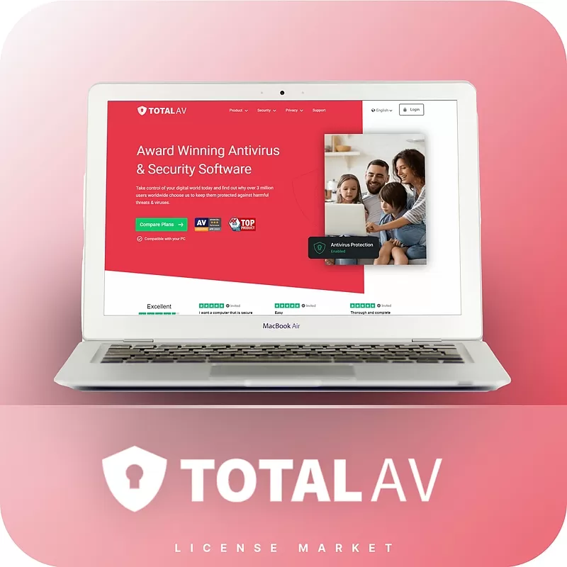 خرید اکانت و اشتراک TotalAV توتال ای وی پرمیوم