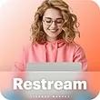 خرید اکانت Restream ری‌استریم پرمیوم با ایمیل شما (ارزان)
