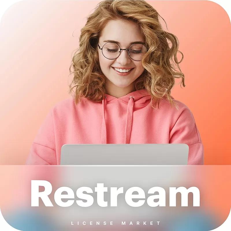 خرید اکانت Restream ری‌استریم پرمیوم با ایمیل شما (ارزان)