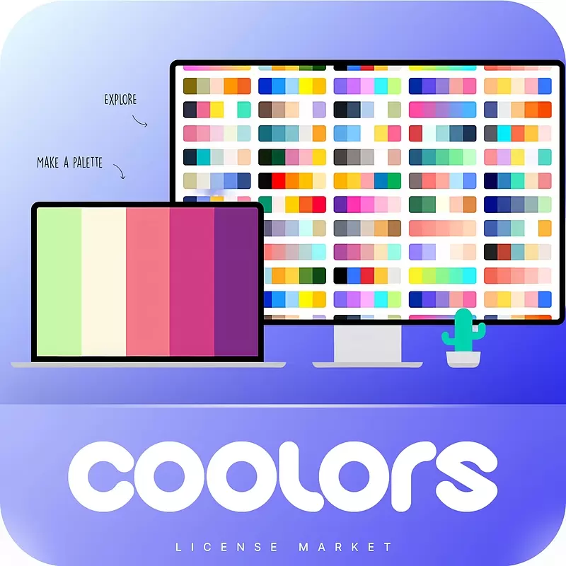 خرید اکانت Coolors کالرز پرمیوم