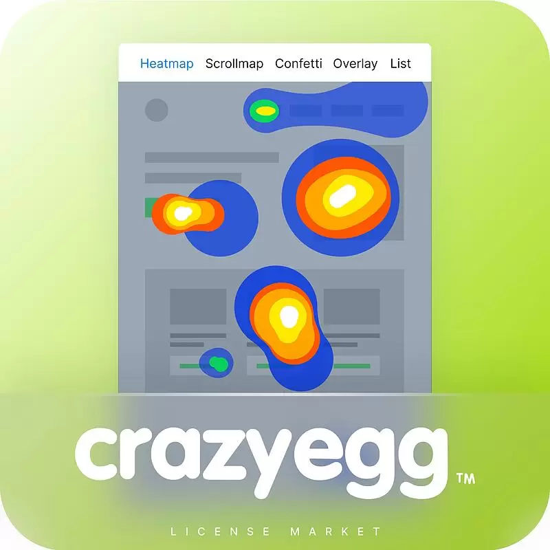 خرید اکانت Crazy Egg کریزی اگ پرمیوم