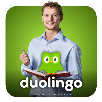 خرید اشتراک و اکانت دولینگو پلاس Duolingo Plus قابل تمدید