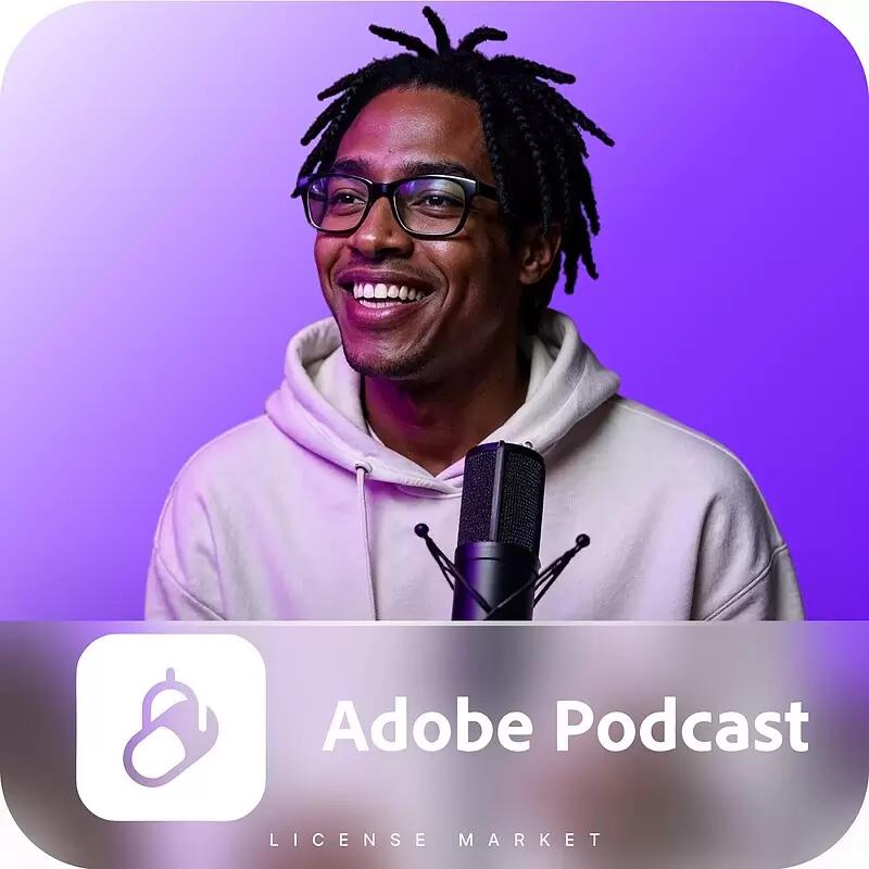 خرید اکانت Adobe Podcast ادوبی پادکست پرمیوم