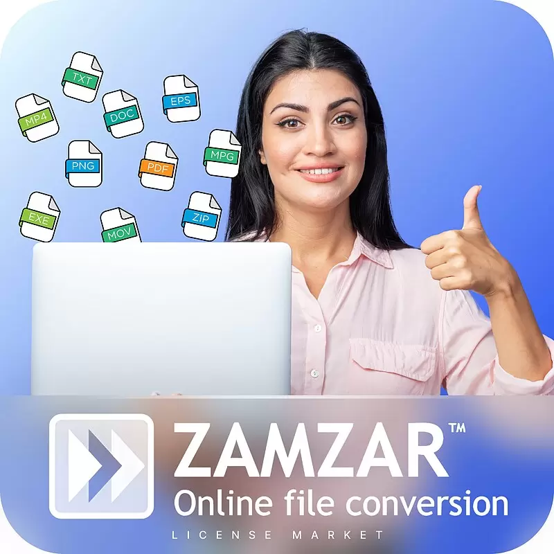 خرید اشتراک Zamzar زمزار پرمیوم
