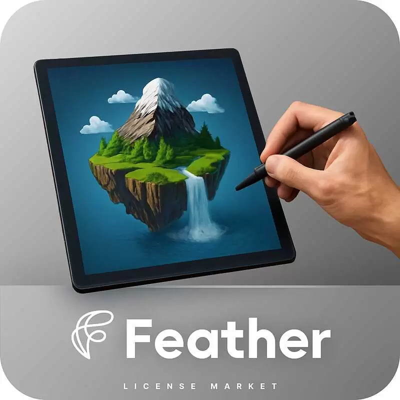 خرید اکانت Feather Draw in 3D فدر درا پرمیوم