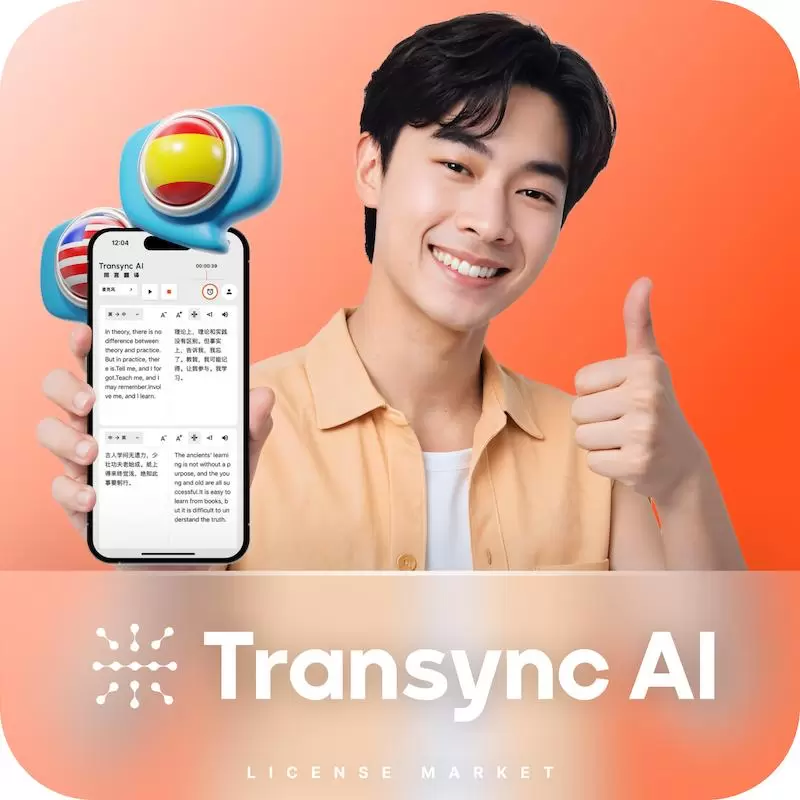خرید اکانت Transync AI ترنسینک ای آی پرمیوم 